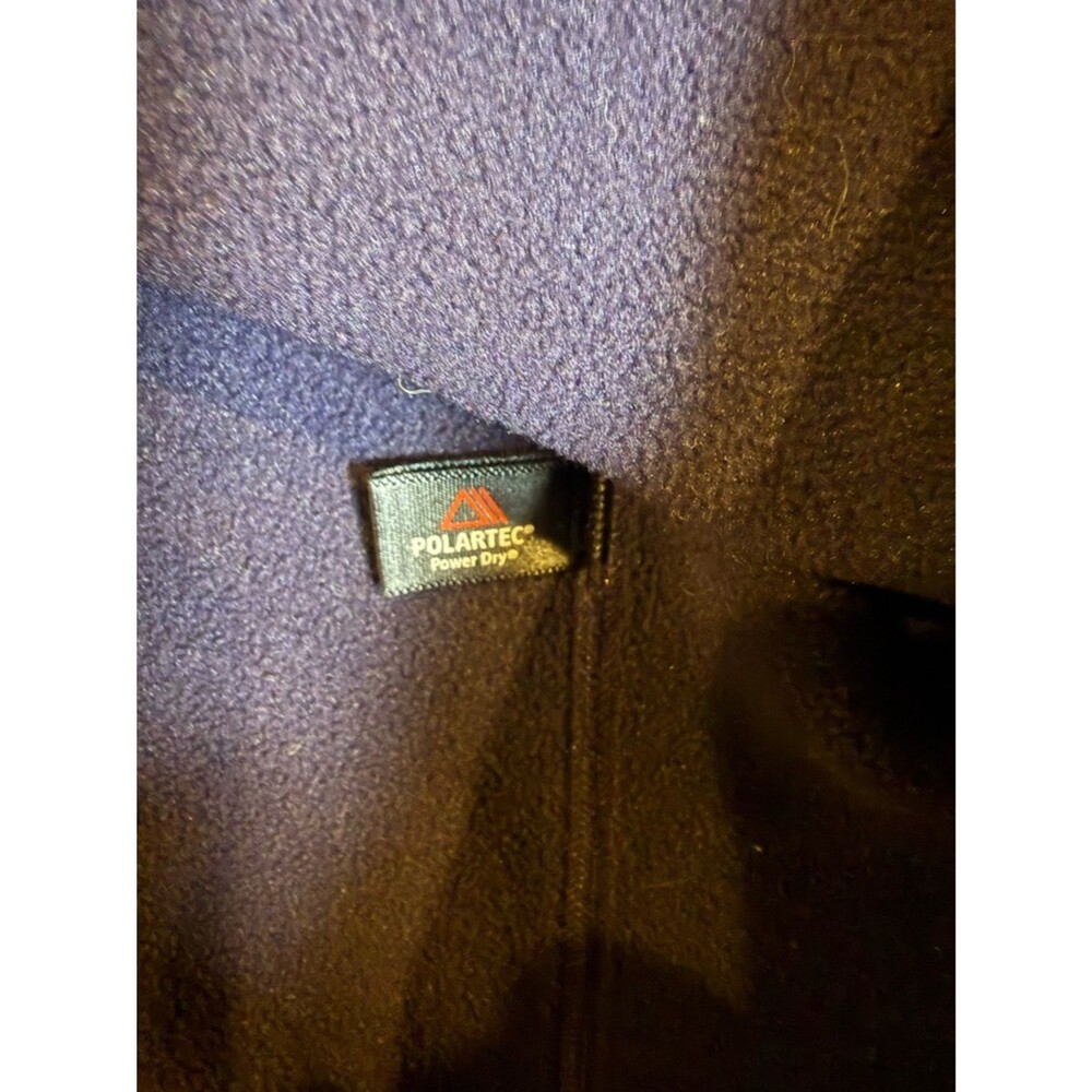 Patagonia Polartec Power Dry 1/4 Zip Pullover Mens XL Blue Performance Fleece - Picture 11 of 12